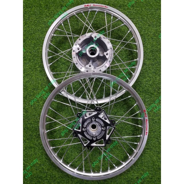 Bánh căm dành cho các dòng Honda Winner 150 đùm mạ crom kèm lòng đĩa trước cnc 3D lắp như zin không cần chế msp 0056