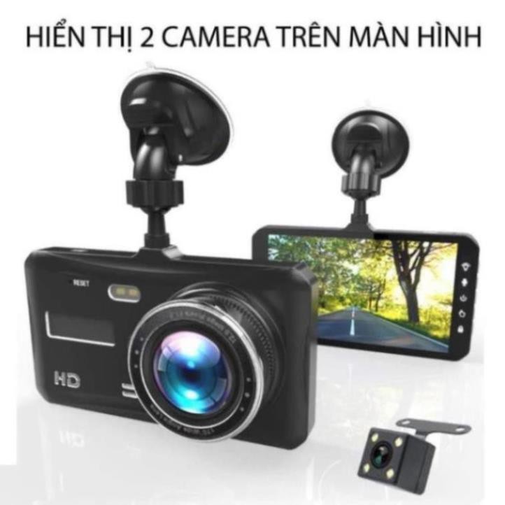 Camera hành trình xe ô tô Ống kính kép💥Chất lượng💥 4 inch Car DVR 1080P (BẢO HÀNH 6 THÁNG) – BMCar – BM60