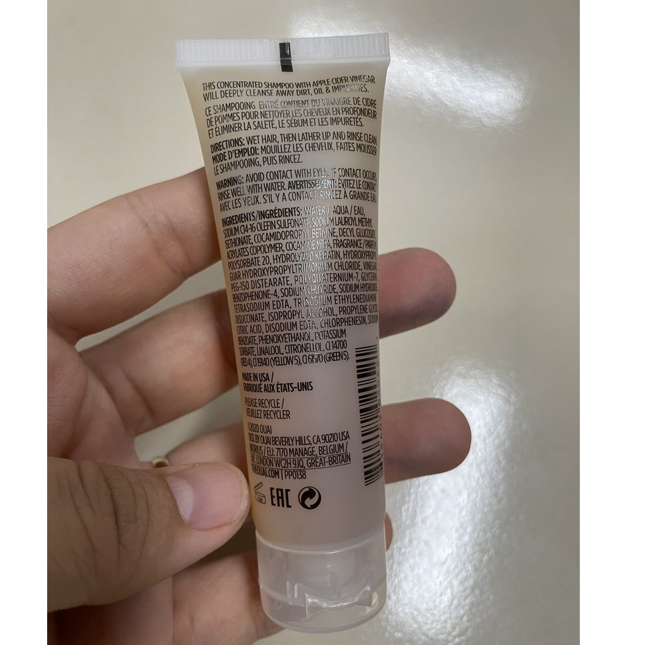 Dầu gội thanh lọc tóc OUAI Detox Shampoo 30ml