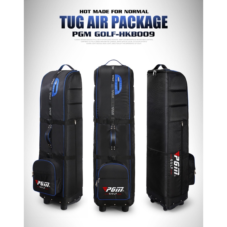 Cover túi gậy máy bay có khóa mã  - Extra Thick Golf Travelling Bag With Lock