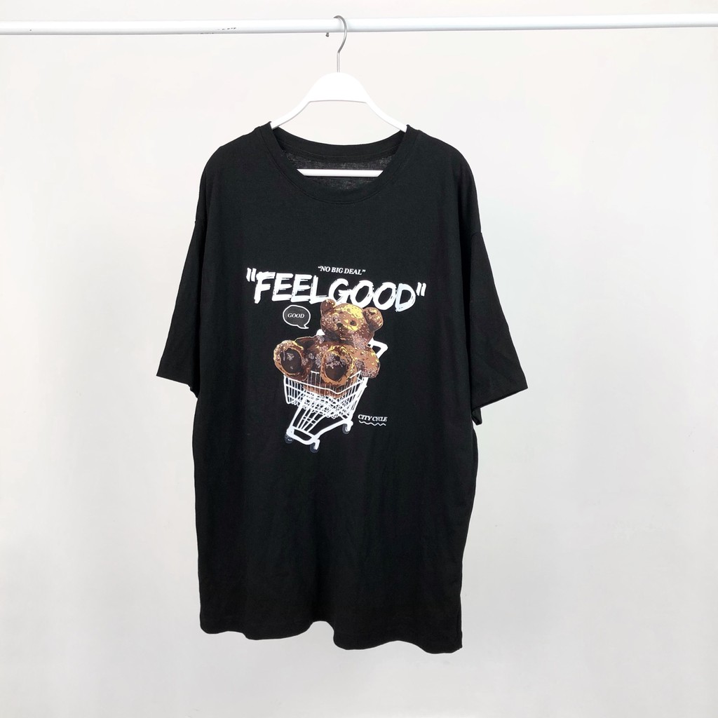 Áo thun nam nữ Feel Good City Cycle - Áo thun tay lỡ Unisex form rộng hàng Local Brand | BigBuy360 - bigbuy360.vn