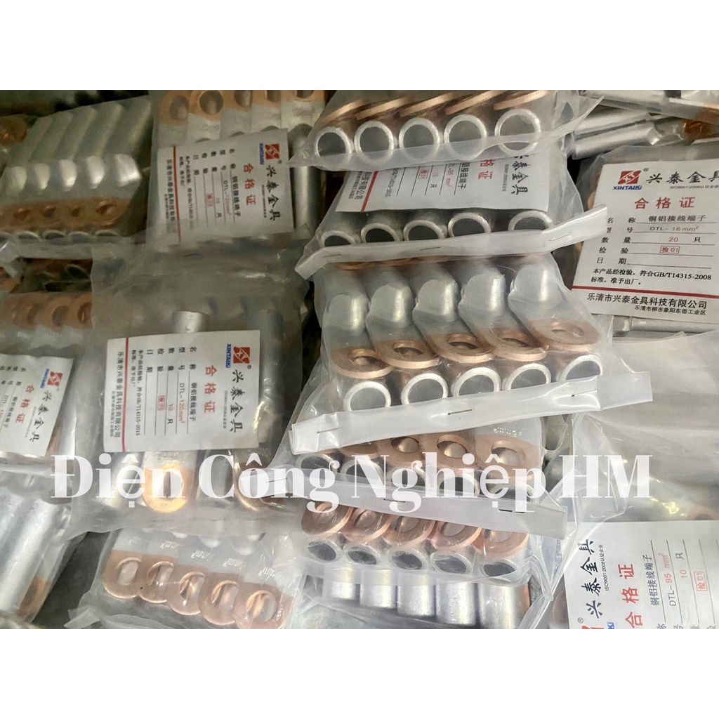 Đầu Cốt Cos đồng nhôm xử lý 1 lỗ 16mm~95mm