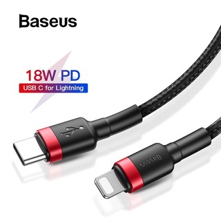 Cáp sạc nhanh Type C to Lightning Baseus  18W dùng cho iphone/ipad/ipod