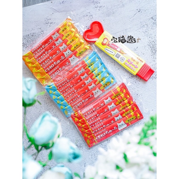 Súp thưởng Ciao Churu cho Mèo 1 thanh lẻ 14g