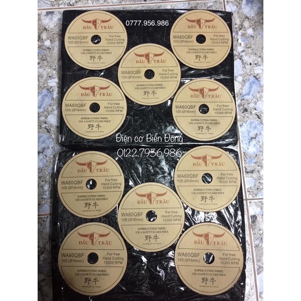Đĩa cắt sắt đầu 🐃 hàng cao cấp loại 1 dùng cho máy mài cắt 100mm