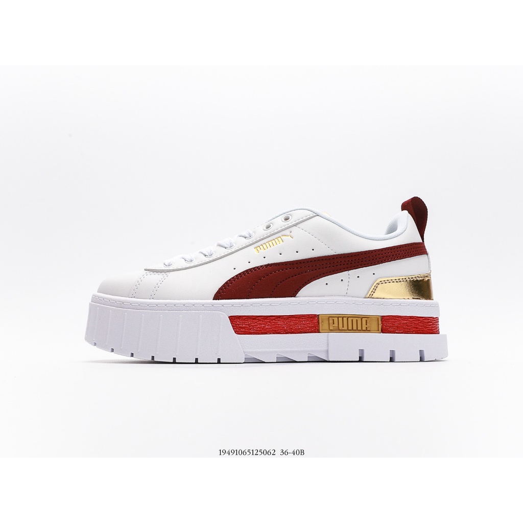 GIÀY SNEAKER MÃ SẢN PHẨM_Puma Basket Platform _ĐỦ SIZE VÀ MÀU_ODER HONGKONG STORE