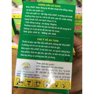 Bả diệt chuột killrat - 2goi