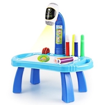 [Hàng mới về] Bàn vẽ Máy chiếu thông minh cho bé tập vẽ - Bàn vẽ bảng vẽ có đèn Phát triển trí tuệ