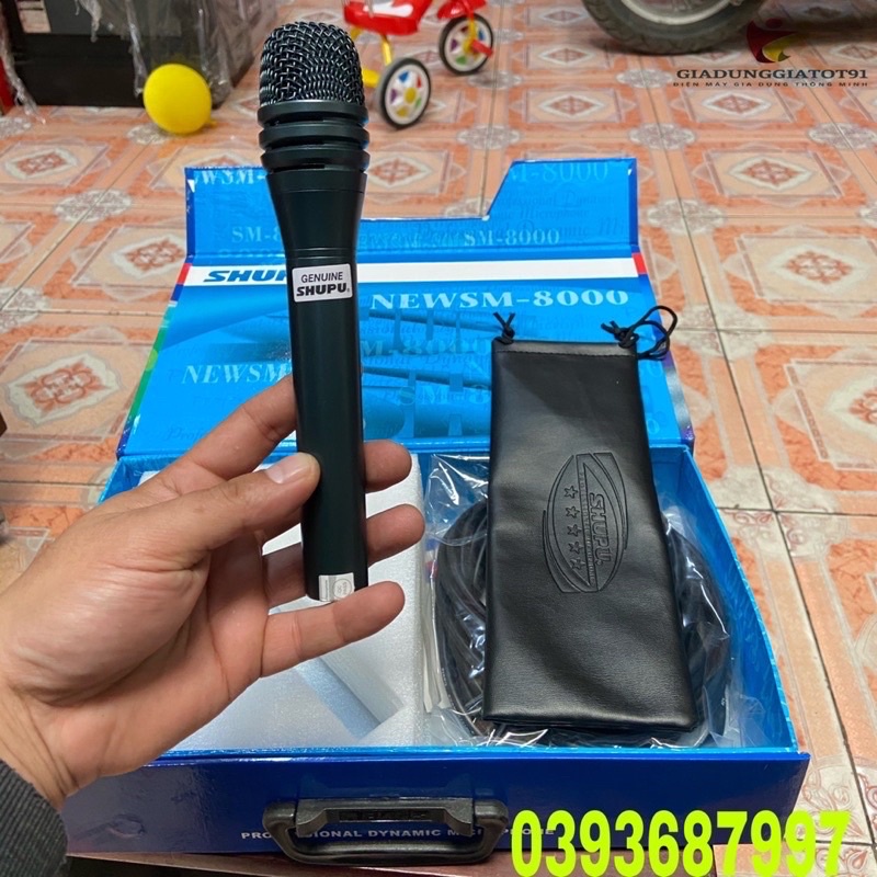 MICRO HÁT KARAOKE CÓ DÂY CHỐNG HÚ TỐT HÁT CỰC HAY