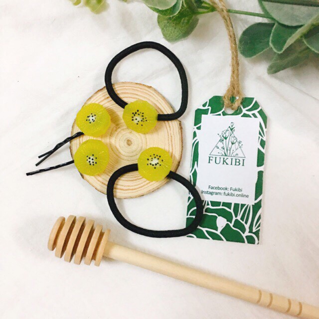 KẸP TĂM, CỘT TÓC KIWI ẢNH THẬT