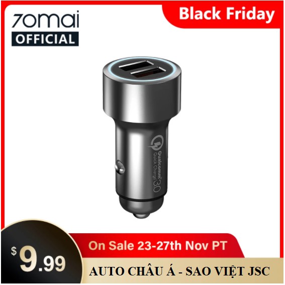 Camera hành trình 70mai A500S cam trước quốc tế, cảm biến hình ảnh SONY IMX335, cảnh báo bằng giọng nói tự động | BigBuy360 - bigbuy360.vn