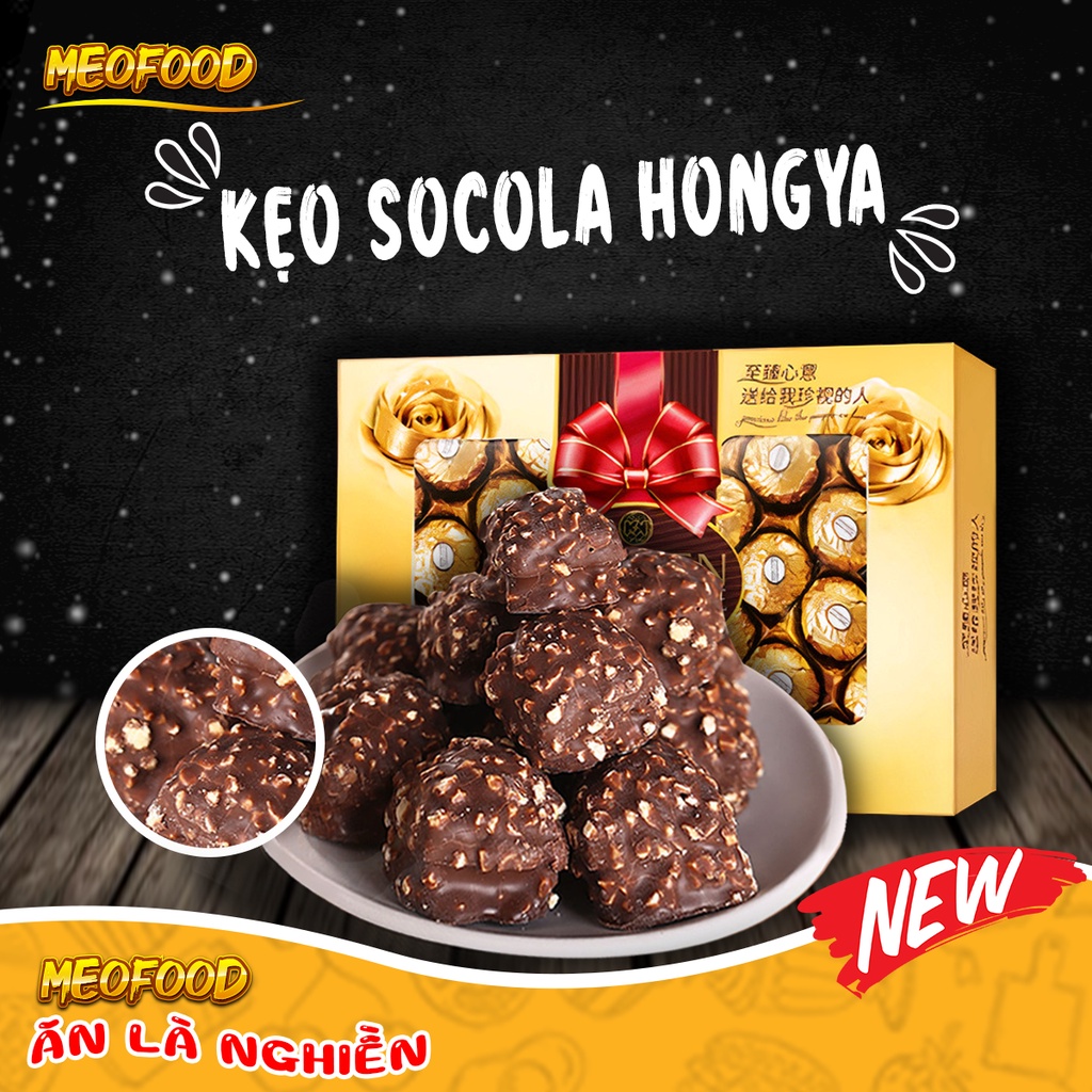 Kẹo Socola HONGYA Golden Chocolate Cao Cấp,, Kẹo Chocolate Đài Loan