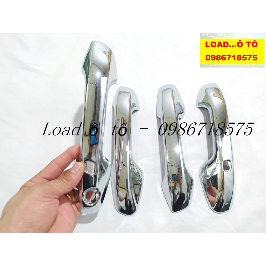Ốp Tay Nắm Cửa Xe KIA Sonet 2022-23 Mẫu Mạ Crom Loại 1 Cao Cấp