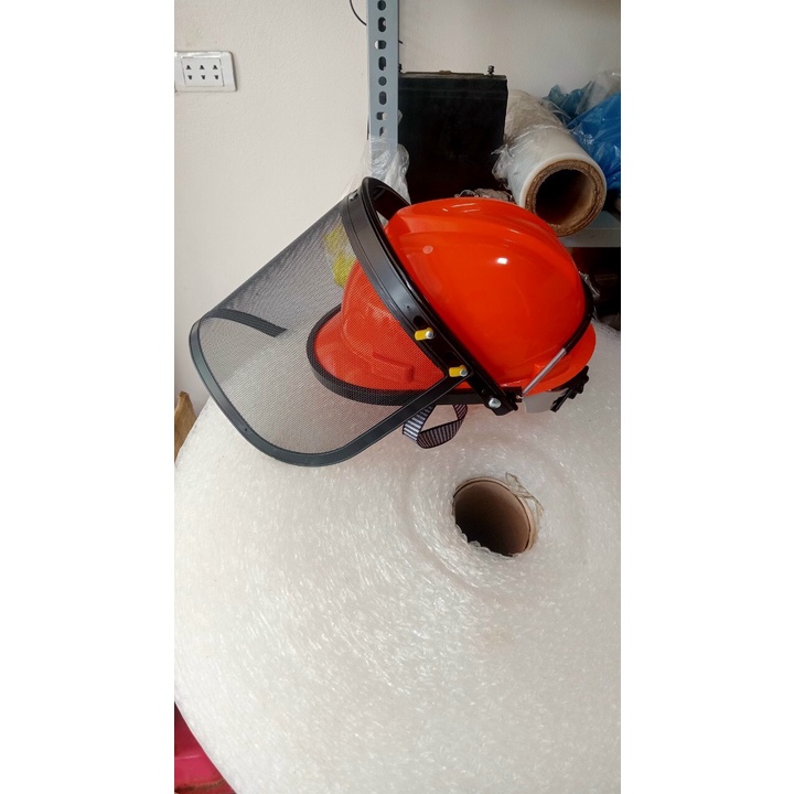 Dụng cụ bảo hộ, Mũ bảo hộ máy phát cỏ Full phụ kiện, có tấm lưới chắn AN TOÀN
