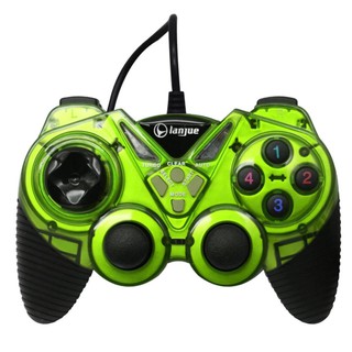Tay cầm chơi game PC , Laptop , Android Tivi Box xanh lá