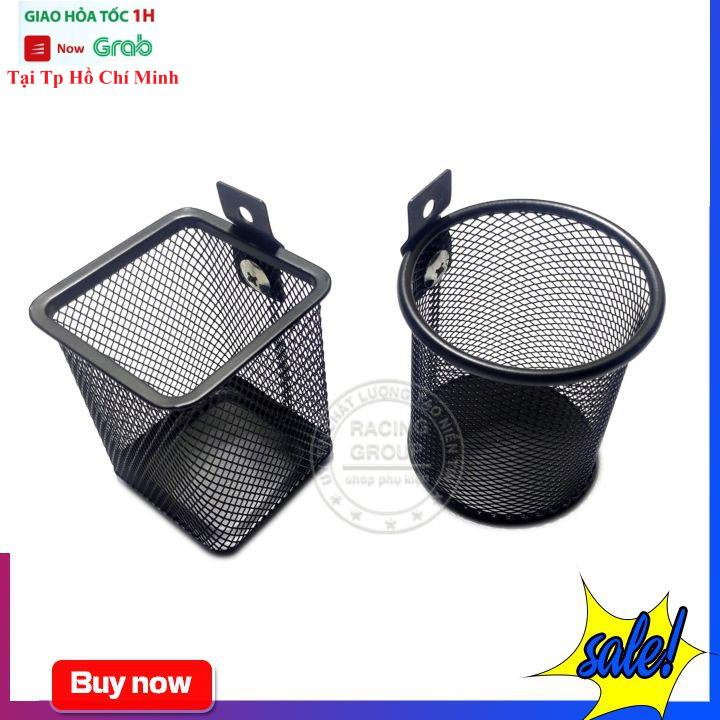 Rổ Hông Xe Máy Tròn, Vuông Lắp Được Cho Tất Cả Các Dòng Xe