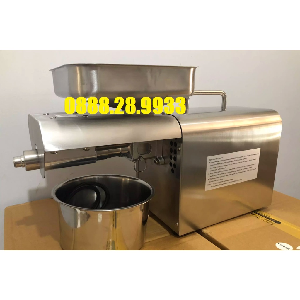 Máy ép dầu lạc, dầu macca, dầu thực vật GD09
