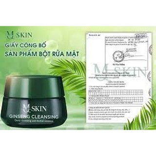 Bột Rửa Mặt Nhân Sâm MQ Skin