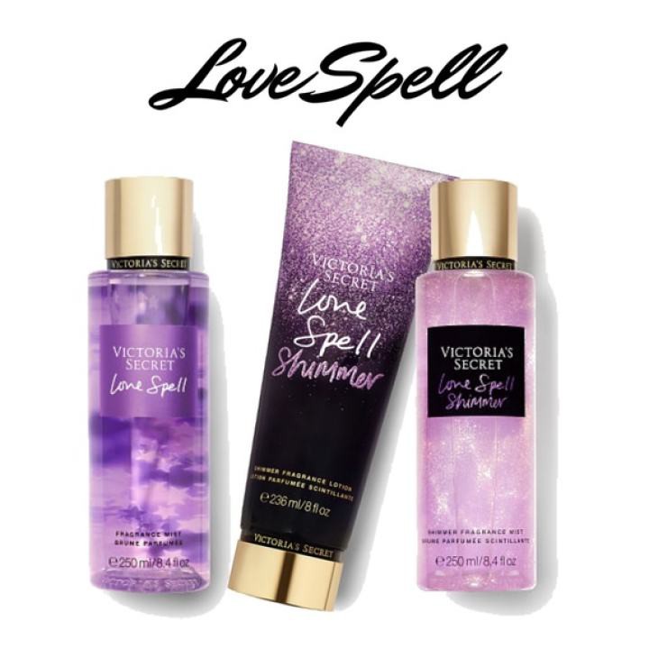 🌟.....: Xịt Thơm Body Victoria’s Secret "Love Spell Colection" ...:🌟