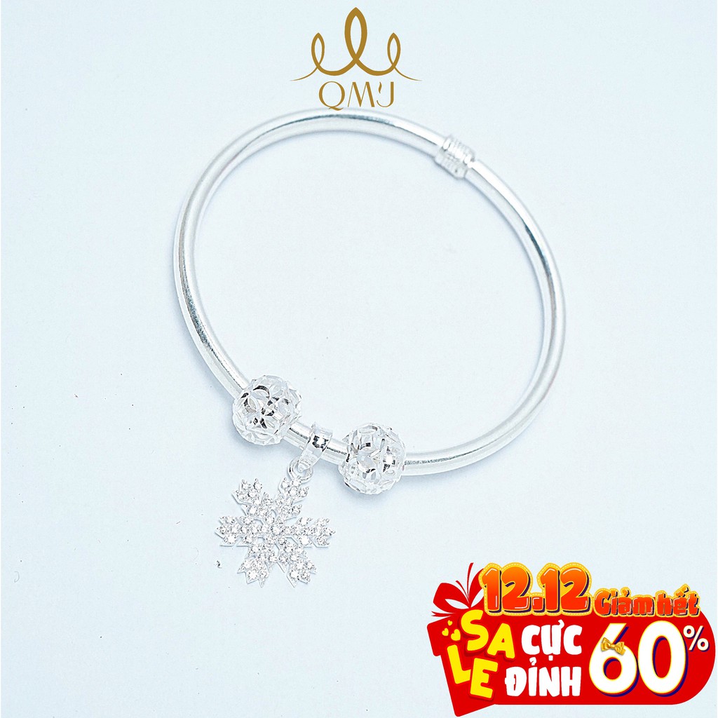 Vòng tay QMJ Charm nữ thần Aris bạc 925 cao cấp gia công tinh xảo - Q152 | BigBuy360 - bigbuy360.vn