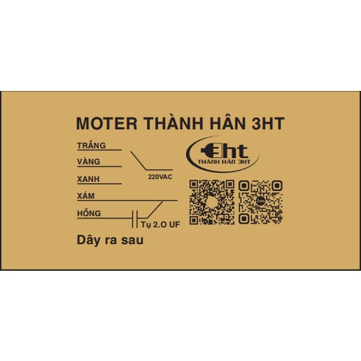 Moter Quạt Điện B4 220V