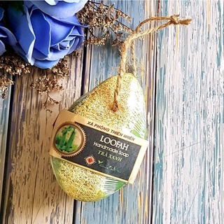 Xà phòng xơ mướp trà xanh-Luffa Soap Greentea
