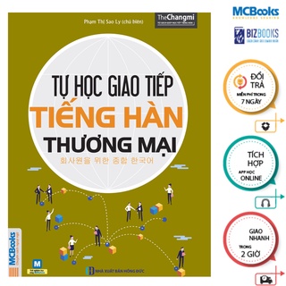 Sách - Tự học giao tiếp tiếng Hàn thương mại Mcbooks