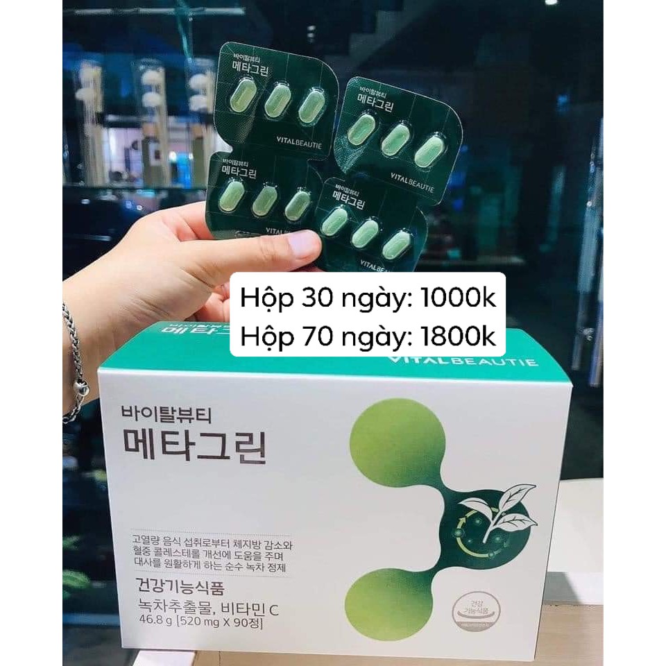 Viên uống giảm cân Hàn Quốc