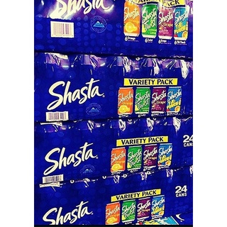 Thùng 24 lon Nước Ngọt Shasta 4 vị 24 lon 355ml