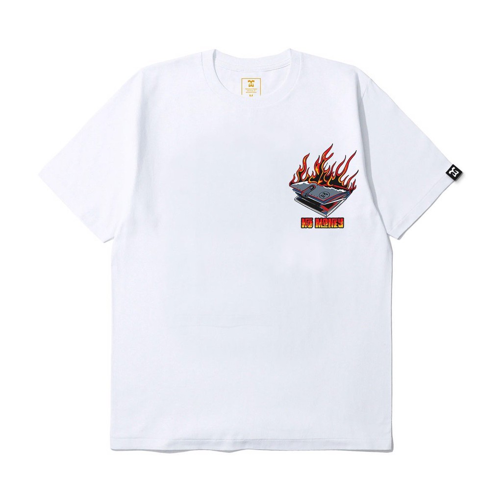 Áo thun Teeworld No Money T-shirt Trắng Đen Form rộng Unisex Nam Nữ | BigBuy360 - bigbuy360.vn