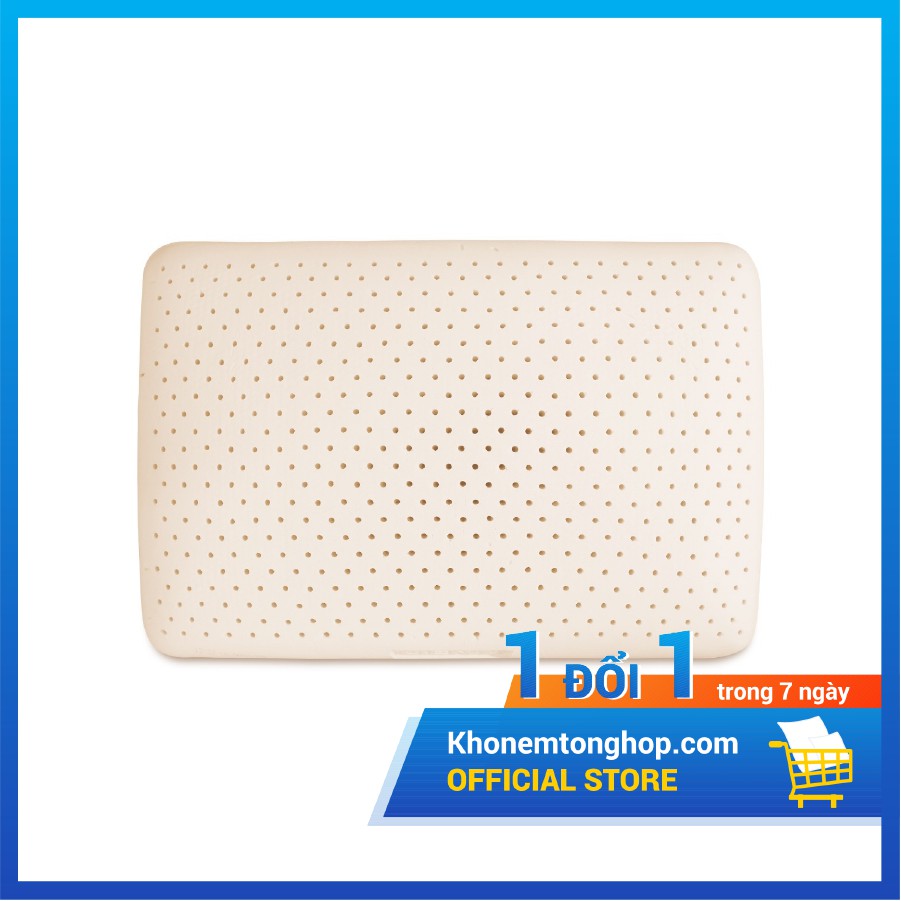 Gối cao su thiên nhiên Oval Liên Á | Chính Hãng