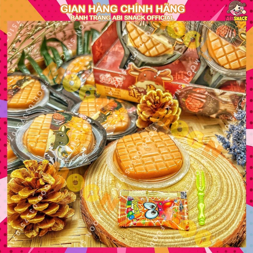 Thạch rau câu kẹo dẻo chảo hình dĩa bò bít tết độc lạ 33g