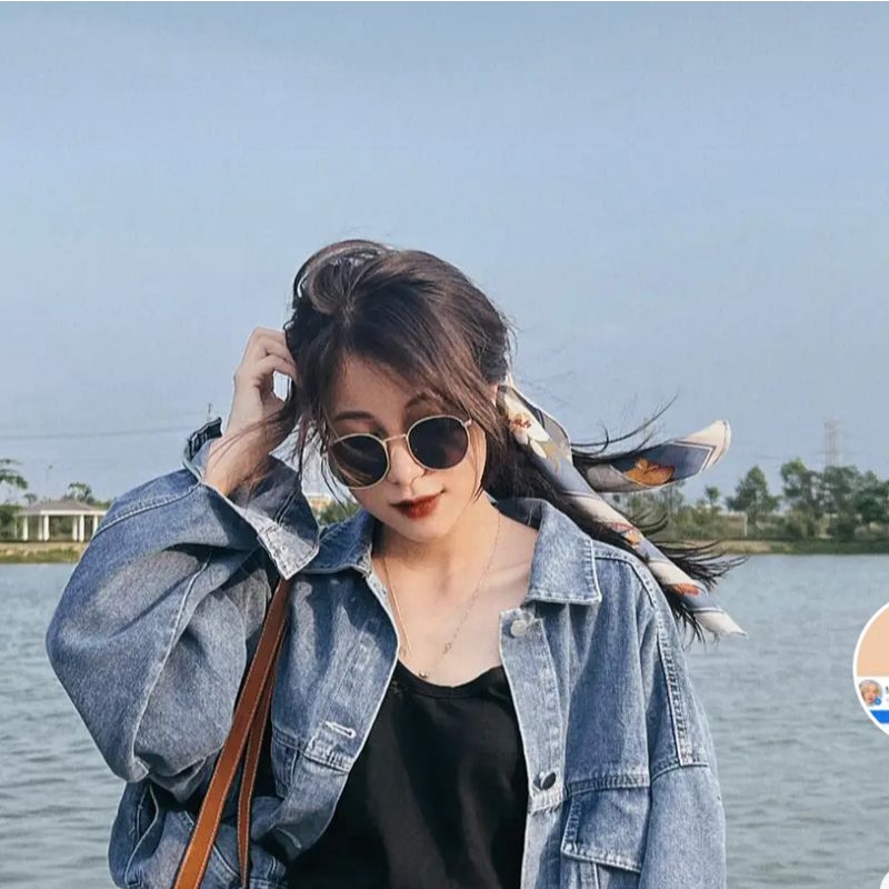 Kính Mắt Thời Trang Gọng Hợp Kim Chống Tia UV Hàng Quảng Châu Chilli1993