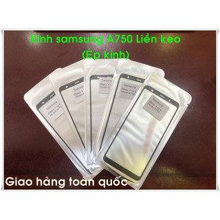 Kính Ép samsung  A750 / A7 2018 (KEO OCA)