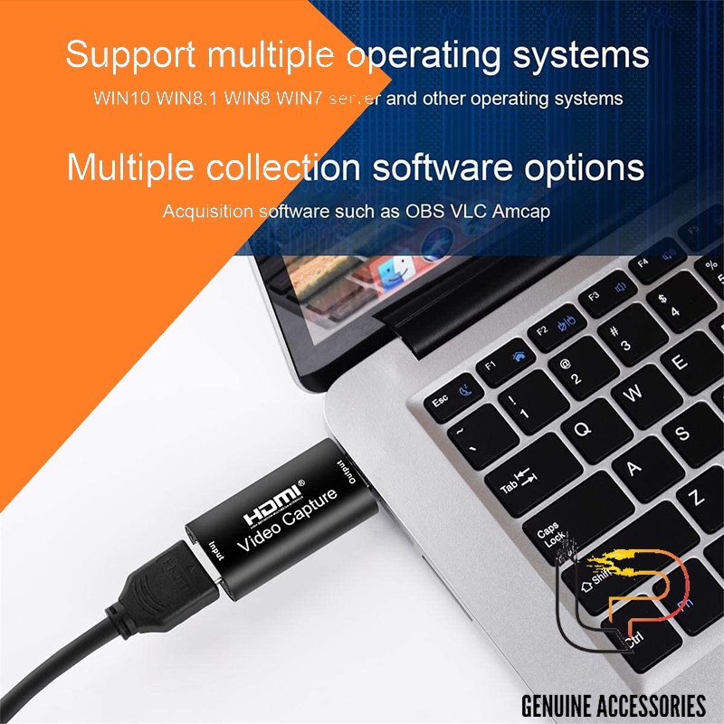 ĐẦU ĐỔI HDMI RA USB VIDEO CAPTURE 1AM-BB ĐEN