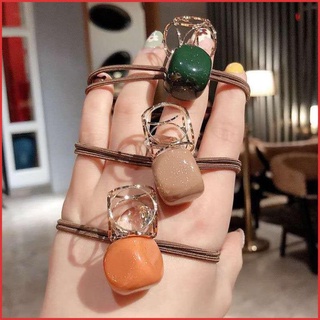 Dây Buộc Tóc Đính Đá Phong Cách Hàn Quốc - Dây Cột Tóc Nữ (1 sợi)