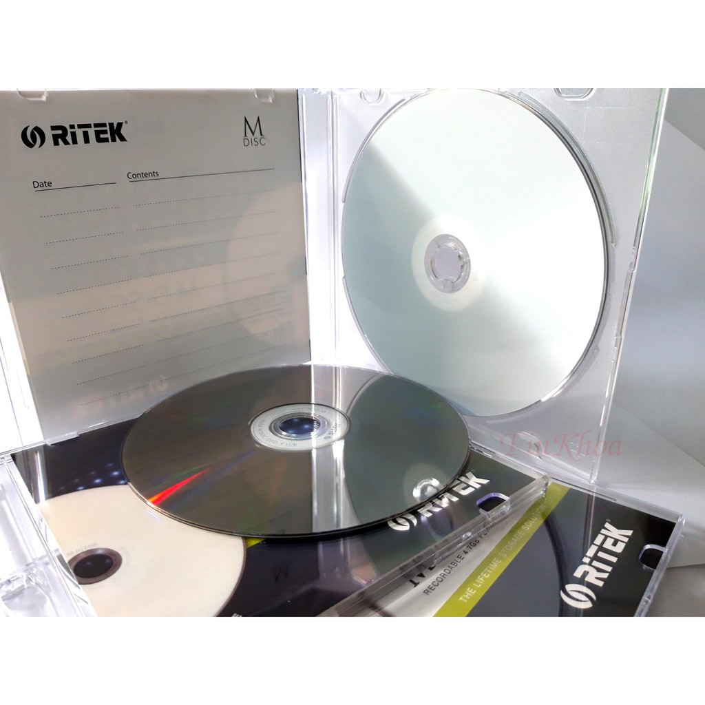 Đĩa trắng DVD M-DISC Ritek 4.7Gb Lẻ 1 cái