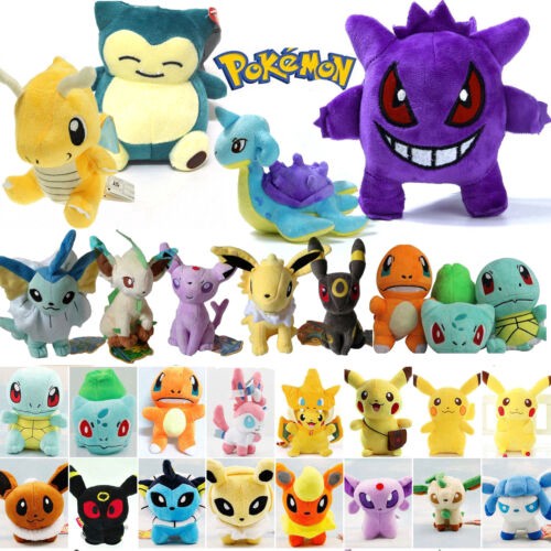 đồ chơi nhồi bông Hình Pokemon Dễ Thương
