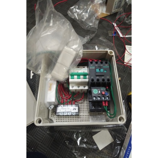 Điều khiển từ xa  động cơ 3 pha 380V tầm xa 1km, điều khiển từ xa máy bơm 3 pha, điều khiển từ xa máy rửa xe
