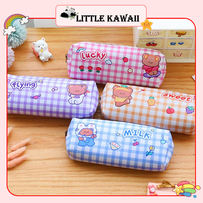 Hộp bút bóp viết túi đựng bút mẫu gấu dễ thương