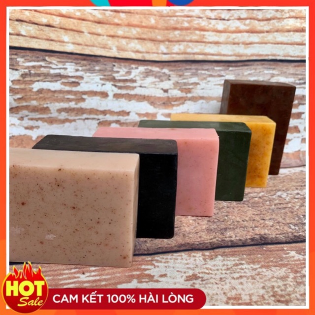 Combo 2 Bánh xà Bông bồ Hòn Bếp Xanh Handmade