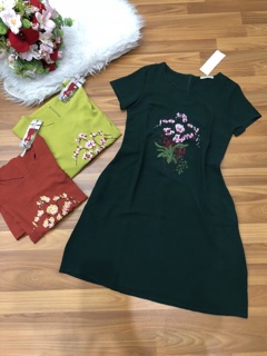 Đầm họa tiết hoa