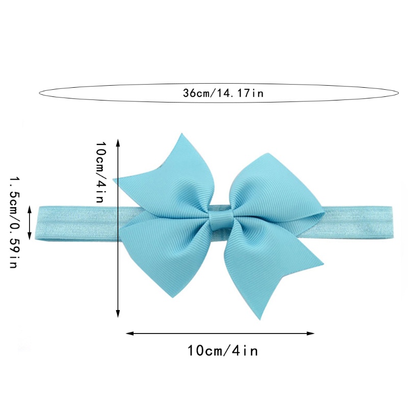 Set 10 Băng Đô Nơ Xinh Xắn Dành Cho Bé Gái