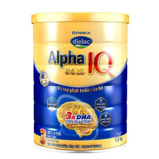 Sữa bột Dielac Alpha Gold 3 lon 1.5kg