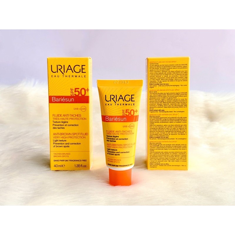 Kem chống nắng Uriage Bariésun Anti-Taches SPF 50+ 40ml