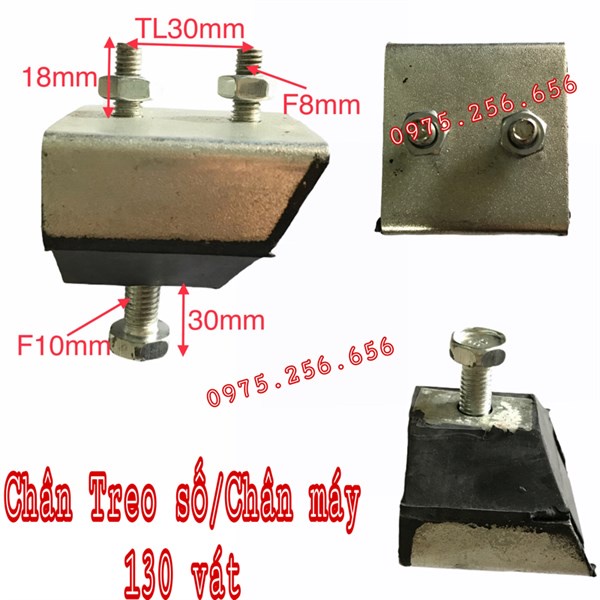 Chân Treo số/Chân máy 130 vát phụ tùng ô tô phụ tùng Hùng Lỳ