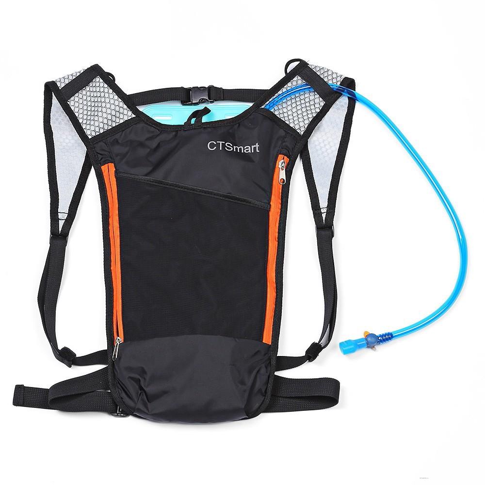 Outdoor Camping Mountaineering Waterproof 5L Bicycle Backpack with 2L Water Bag clownfish.vn