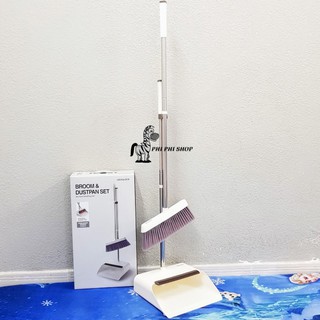 Bộ chổi quét nhà kèm hốt rác Lock&Lock