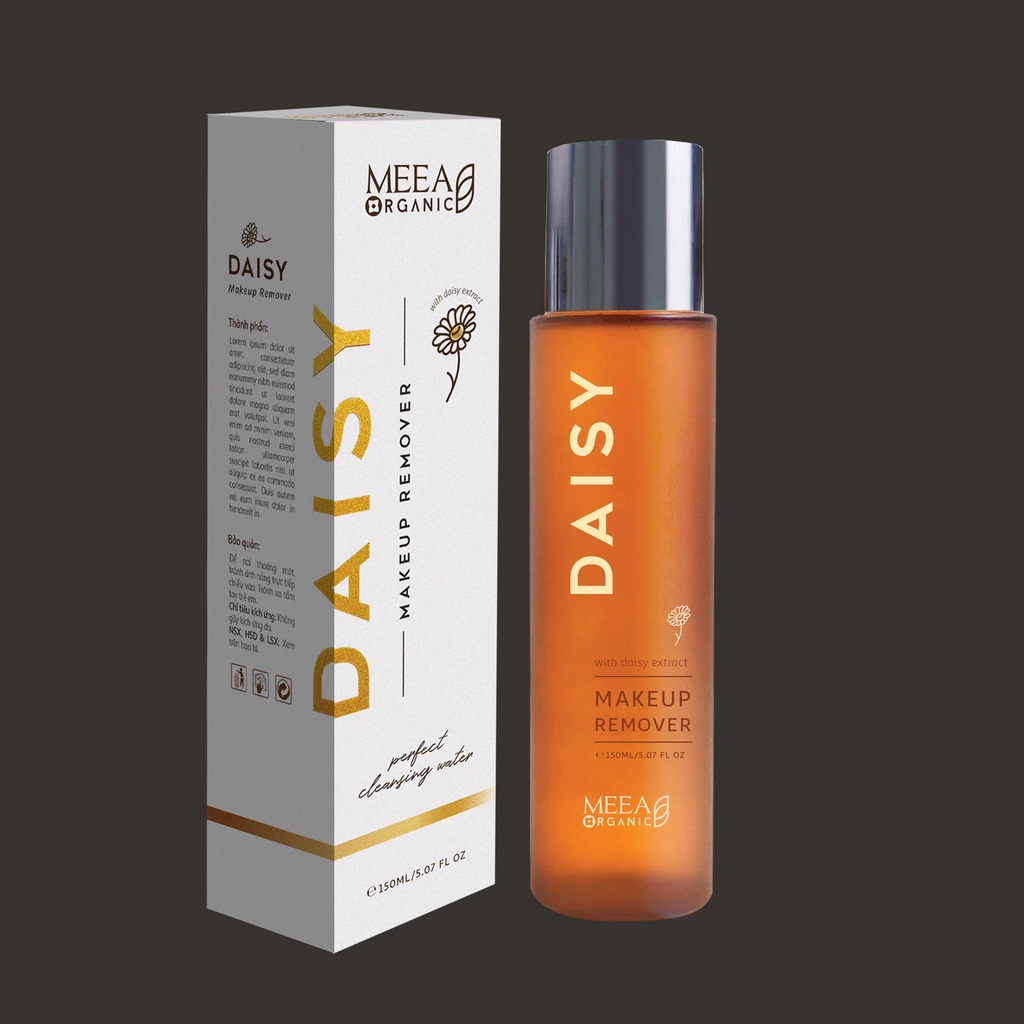 [Chính Hãng] nước tẩy trang daisy hoa cúc meea organic nước tẩy trang daisy