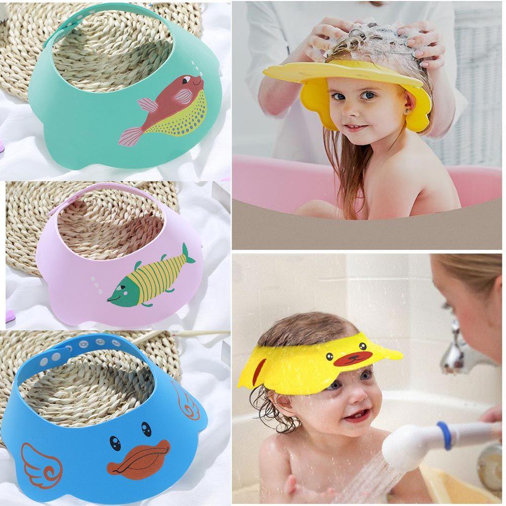 Layor1 Mũ Tắm Bảo Vệ Mắt Điều Chỉnh Được Kích Thước Nhỏ Gọn Thời Trang Dành Cho Bé Trai